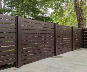 Aluminum fence profile